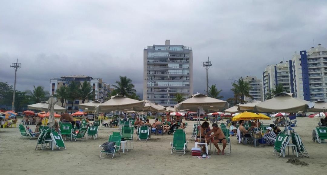 Apartamento Praia Bertioga Frente Mar Apartament Zewnętrze zdjęcie