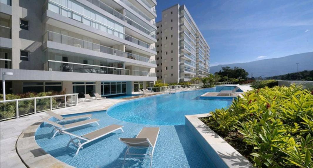Apartamento Praia Bertioga Frente Mar Apartament Zewnętrze zdjęcie