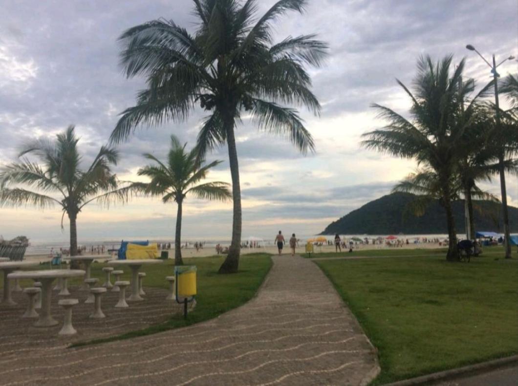 Apartamento Praia Bertioga Frente Mar Apartament Zewnętrze zdjęcie